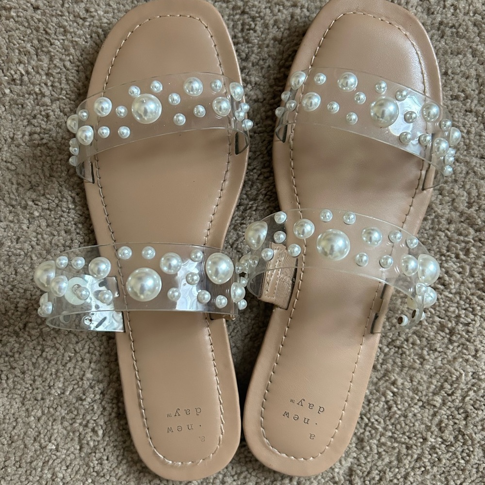 A New Day Pearl Sandals.
